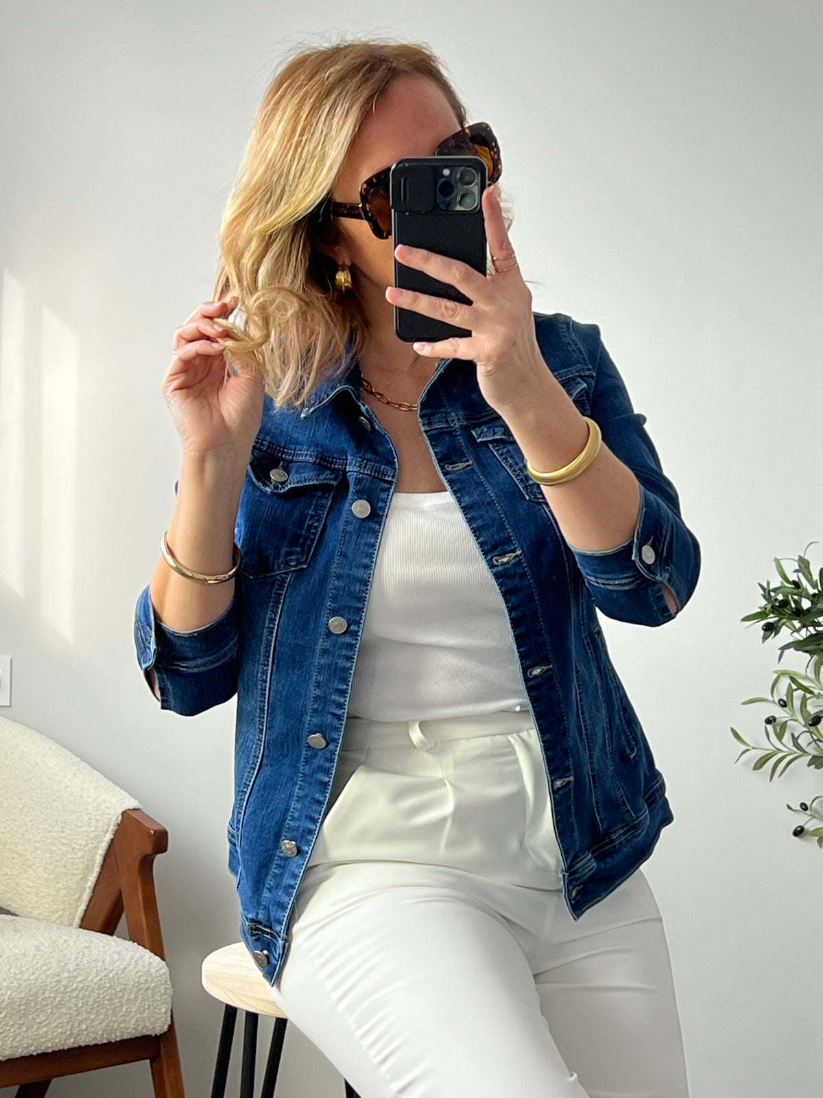 Denim Jacket: Alicya