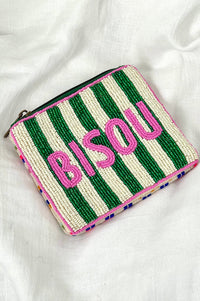 Grüne Tasche: Kuss