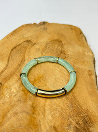 Bracelet vert d'eau : Isabeau