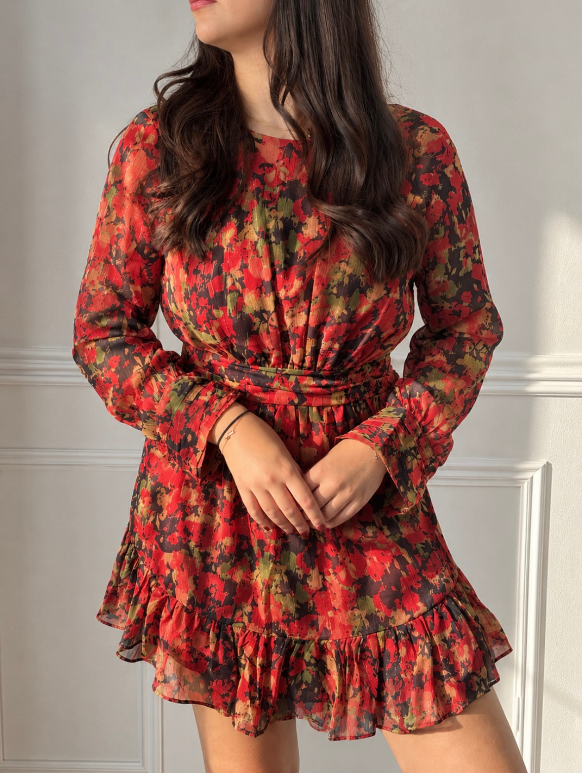 Robe courte à motif : Kelia
