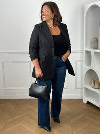 Jean bleu grande taille : Morgana