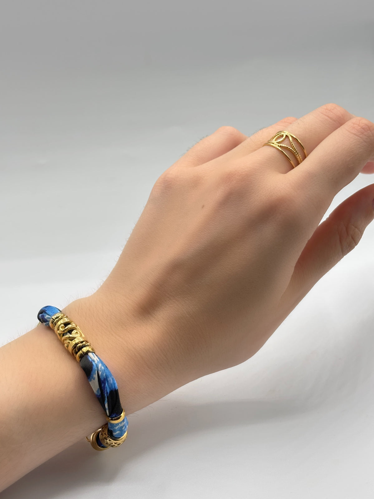 Bracelet bleu : Lagon
