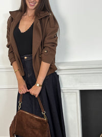 Jupe longue en jean : Belia