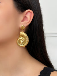 Boucles d'oreilles dorées : Summer