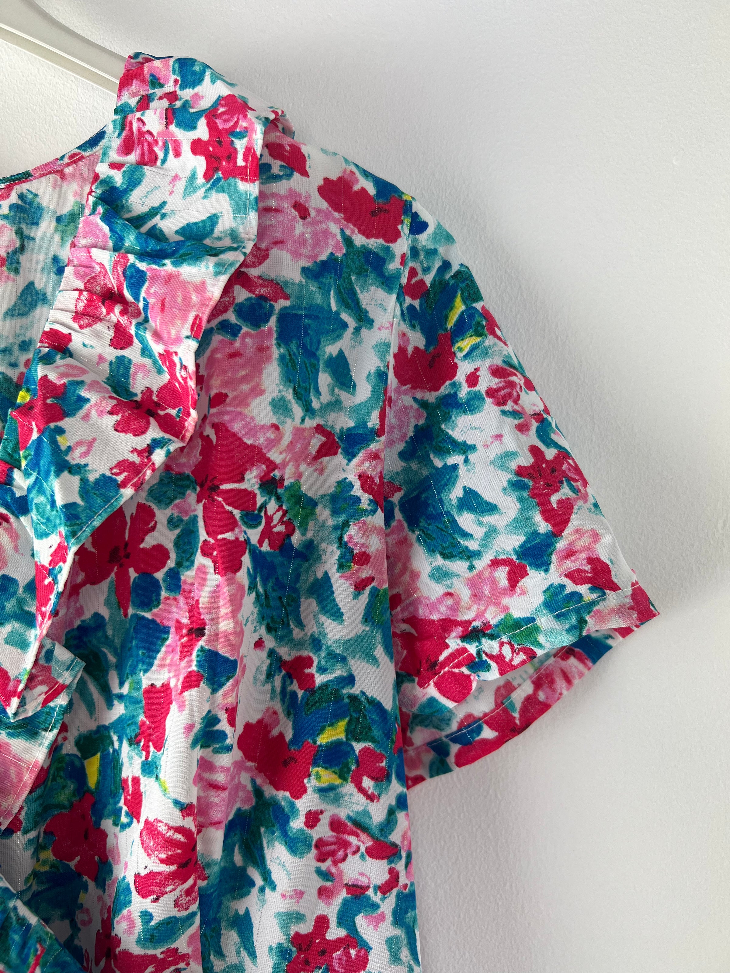 Robe courte à volants Curve : Elise - Loïcia