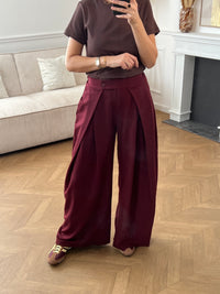 Pantalon bordeaux : Maëron