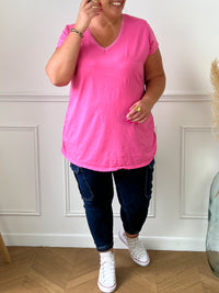 Tee-shirt rose : Mareva