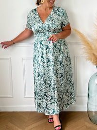 Robe dos nu à motif : Lyza - Loïcia