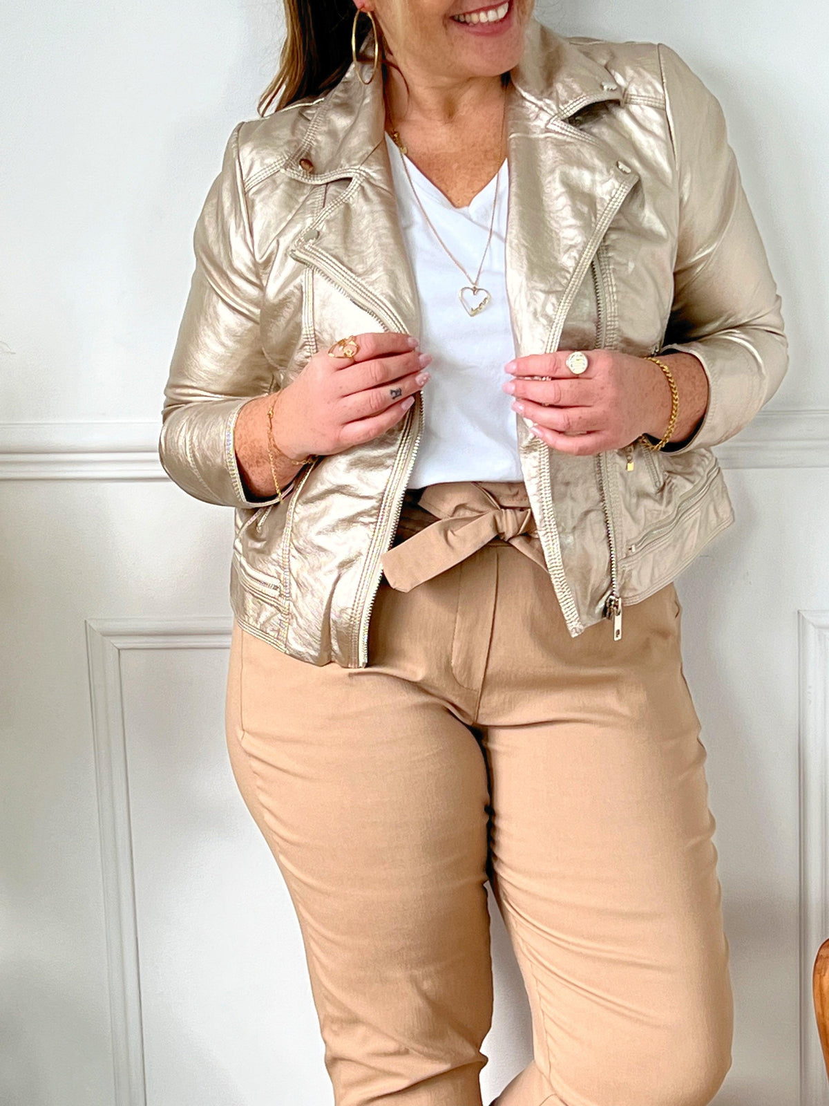 Perfecto dorée Curve : Anisa - Loïcia