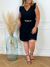 Robe courte noire Curve : Lilou