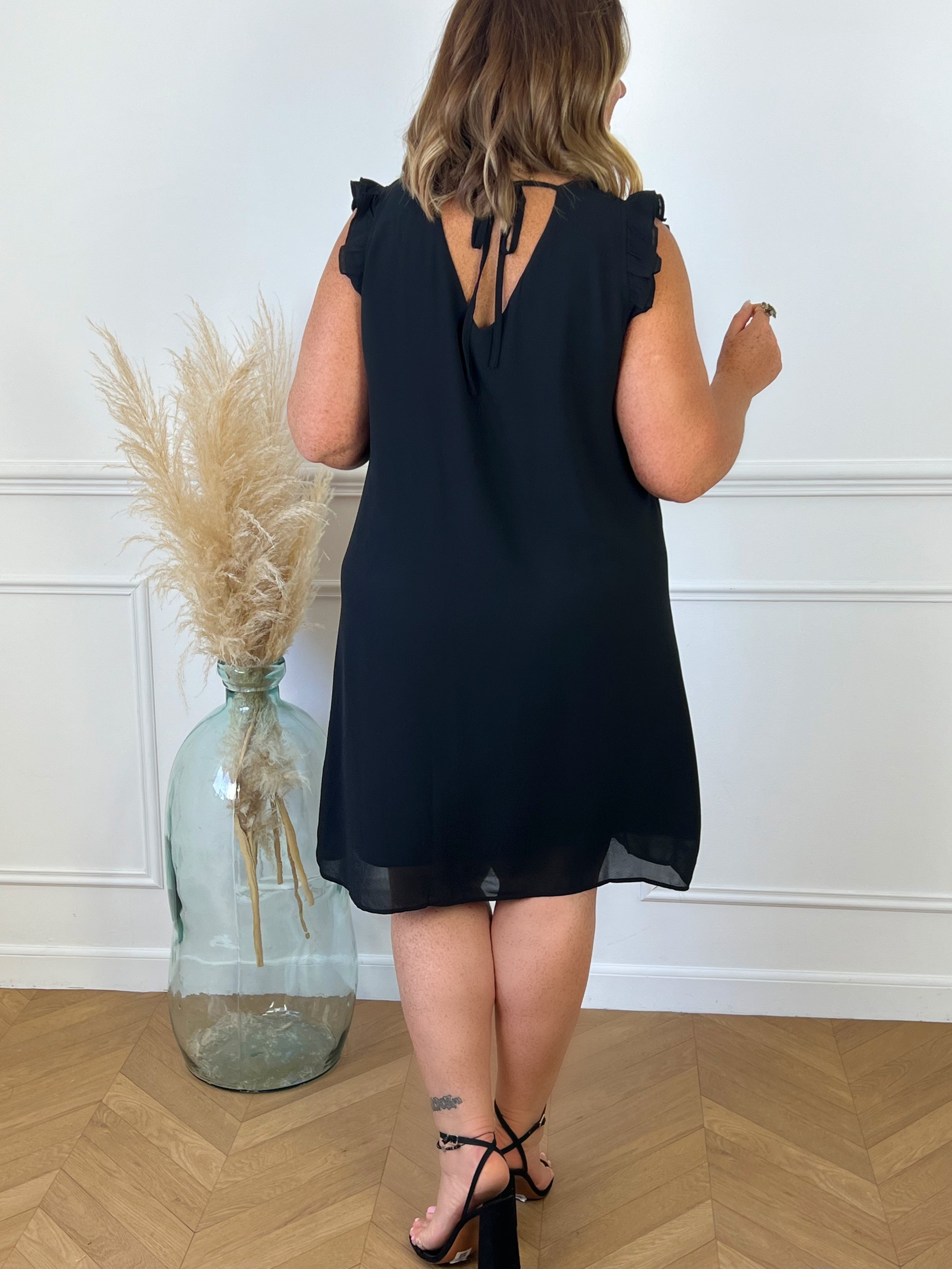Robe courte noire Curve : Lilou