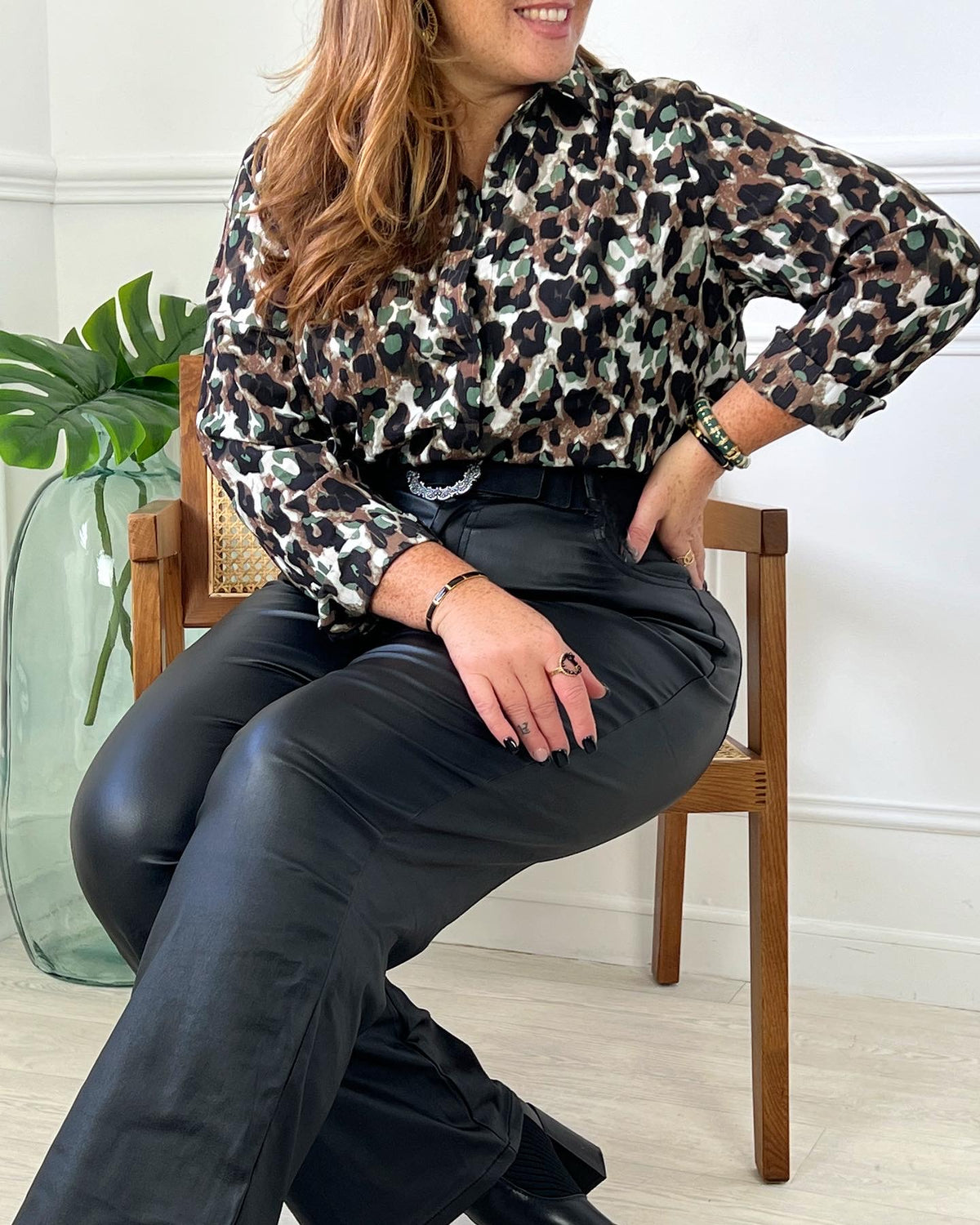 Pantalon Simili : Paulina