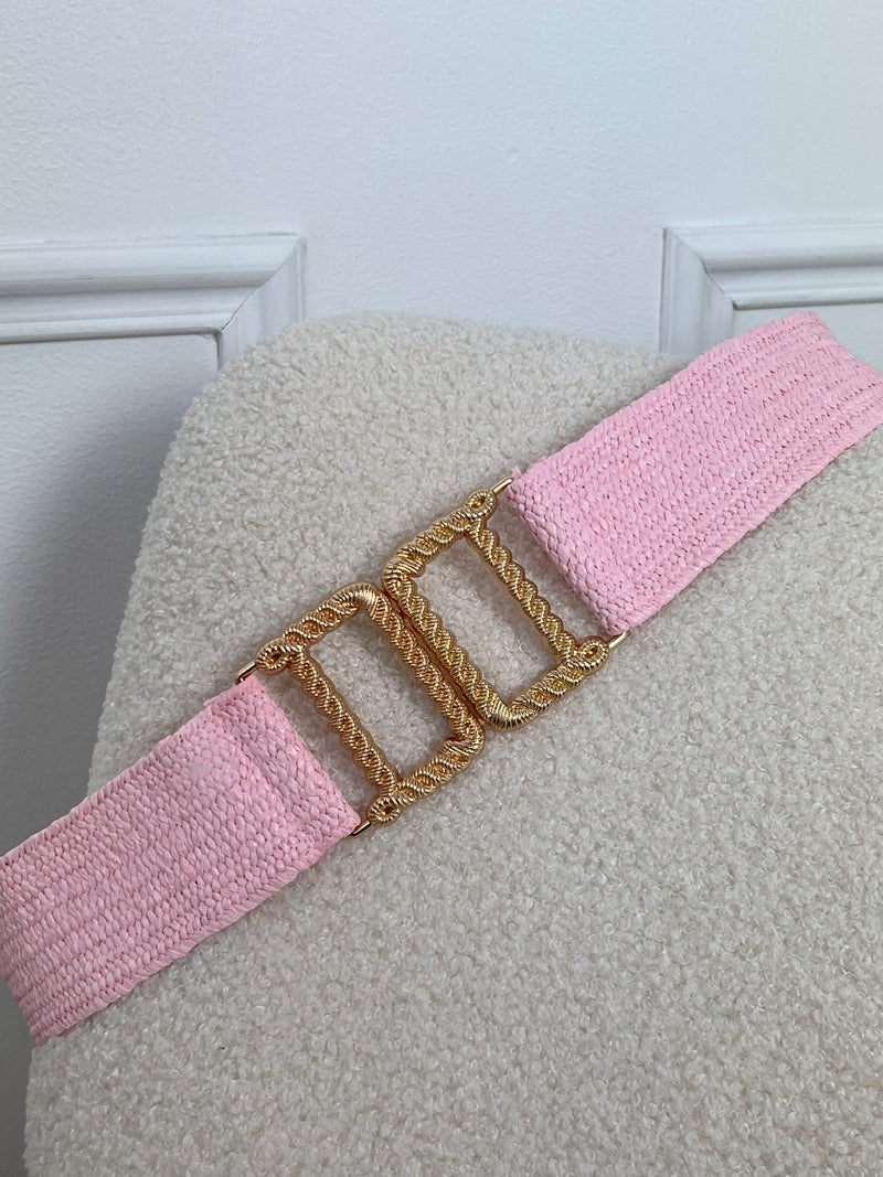 Ceinture rose : Aline - Loïcia