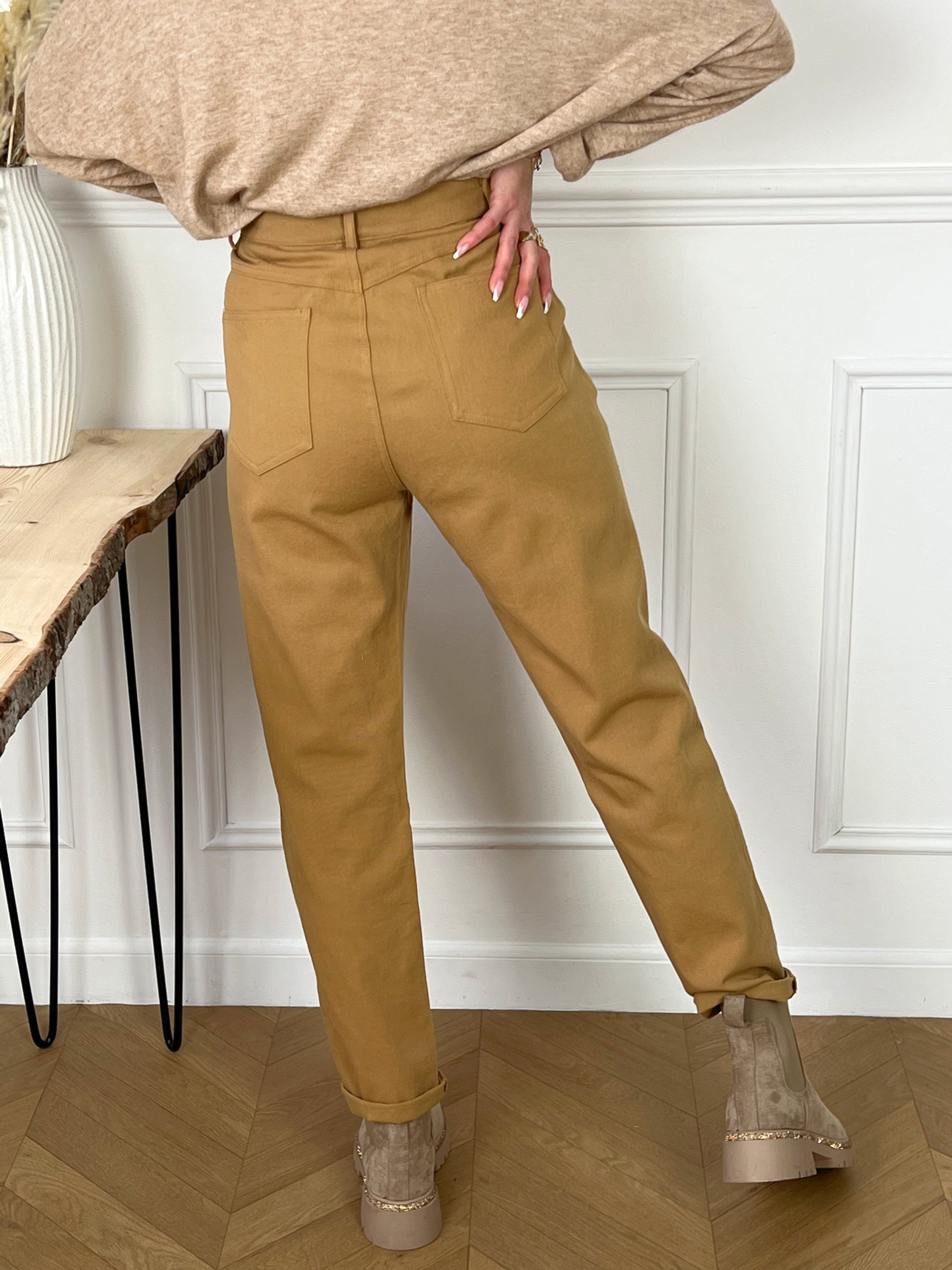 Pantalon camel : Tea - Loïcia