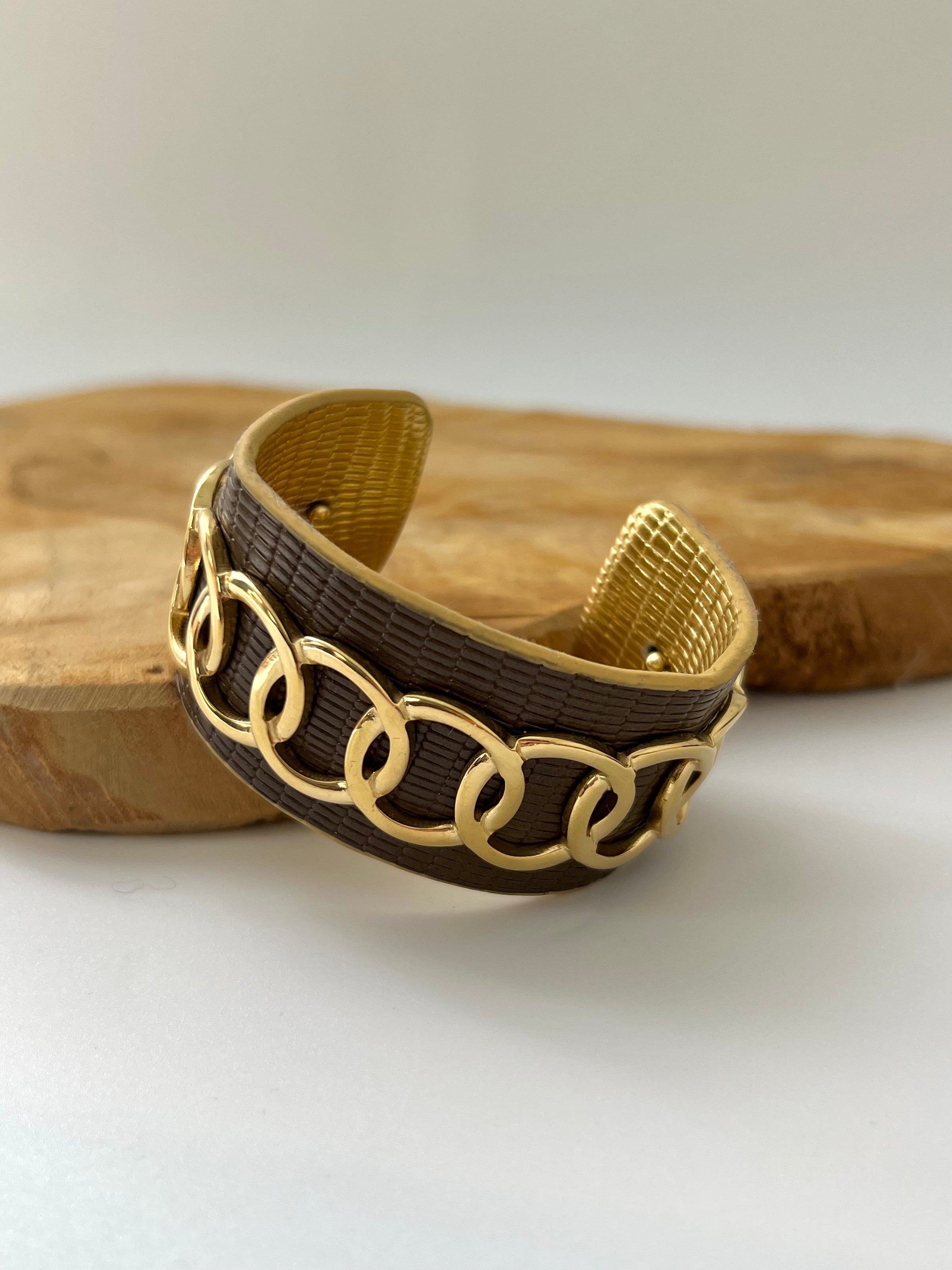 Bracelet Stephan marron - Loïcia