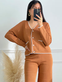 Gilet Loanis camel - Loïcia