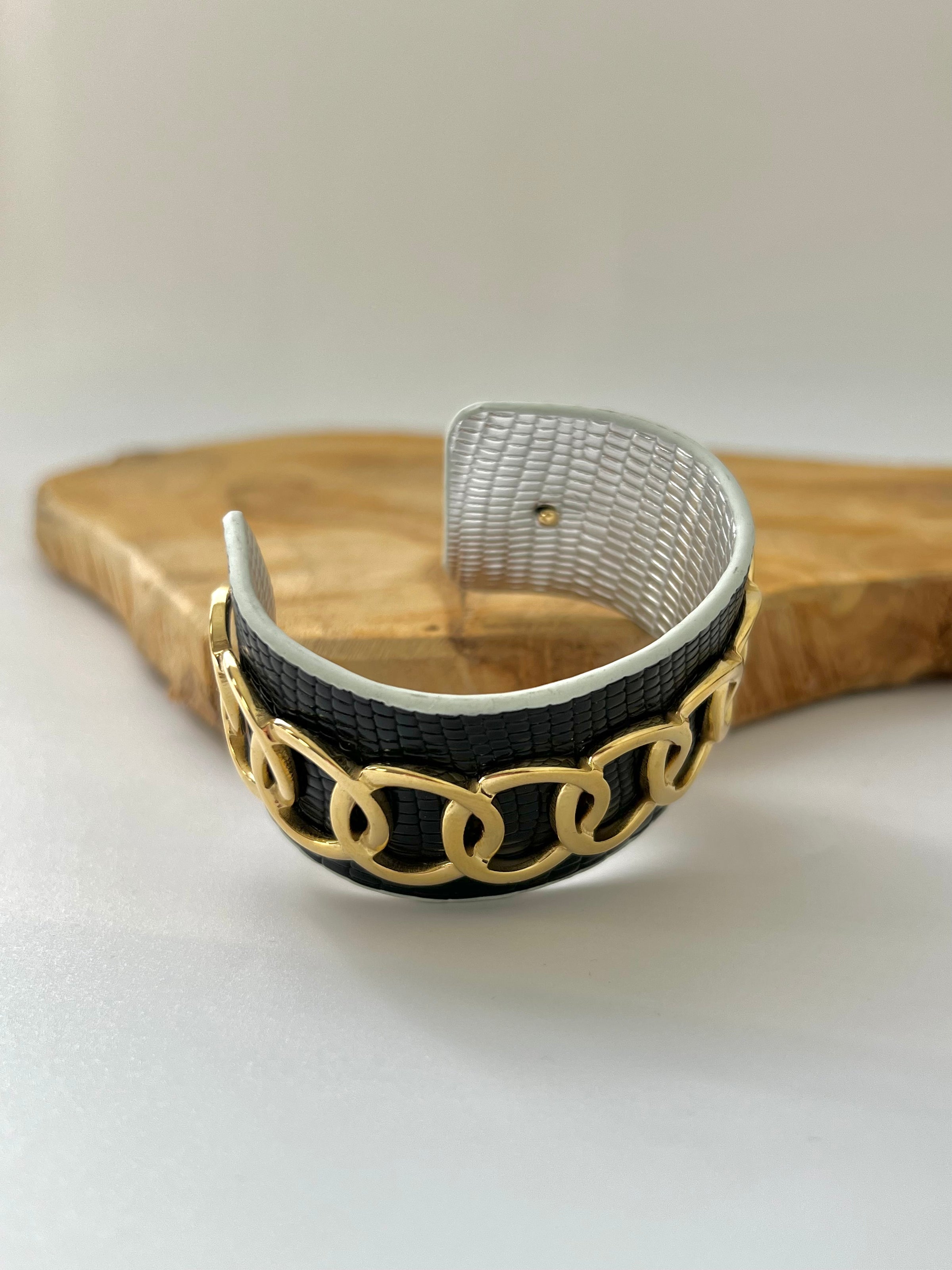 Bracelet Stephan noir - Loïcia