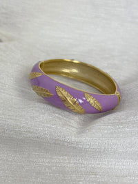 Bracelet violet : Pluma - Loïcia