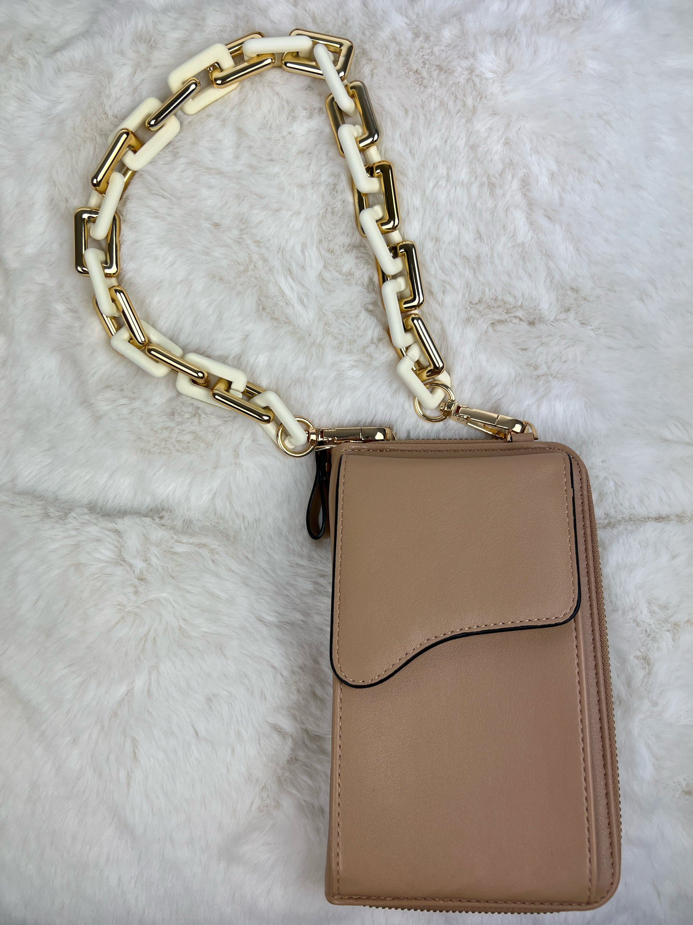 Chaîne de pochette Siva ecrue